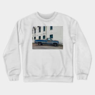 Old Truck in Downtown Houston Crewneck Sweatshirt